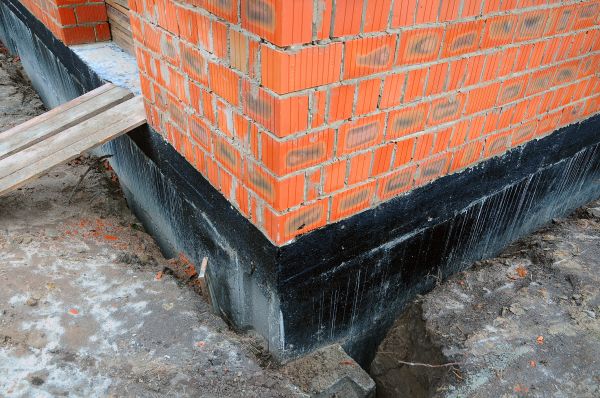 Brick Foundation Waterproofing in White Lake